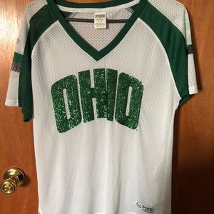 Victoria secret pink Ohio university cougar top M